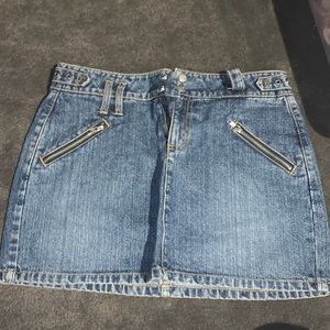 Vintage Jean Skirt